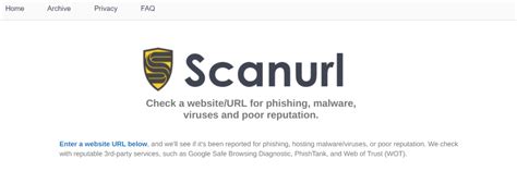 scanurl io|vérifier une url.